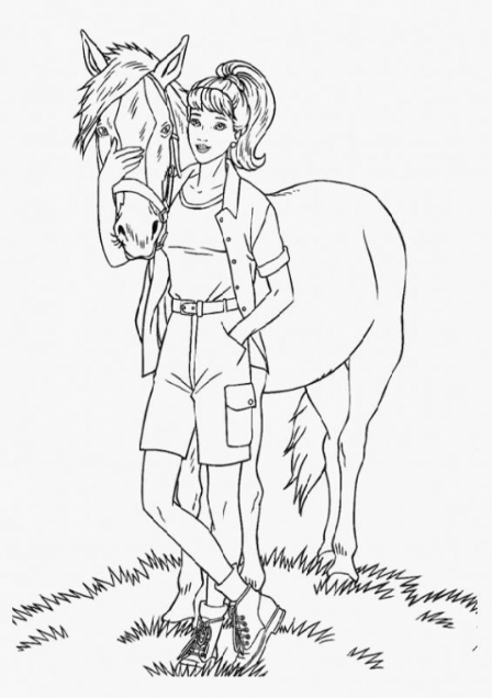 نقاشی دخترانه زیبا و آسان رنگی