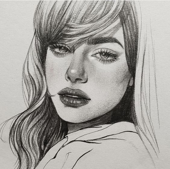 نقاشی دخترانه زیبا و آسان رنگی