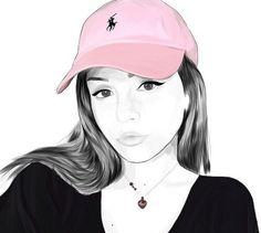 نقاشی دخترانه زیبا و آسان رنگی