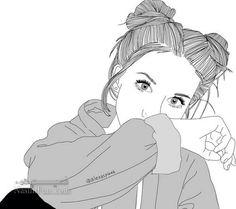 نقاشی دخترانه زیبا و آسان رنگی