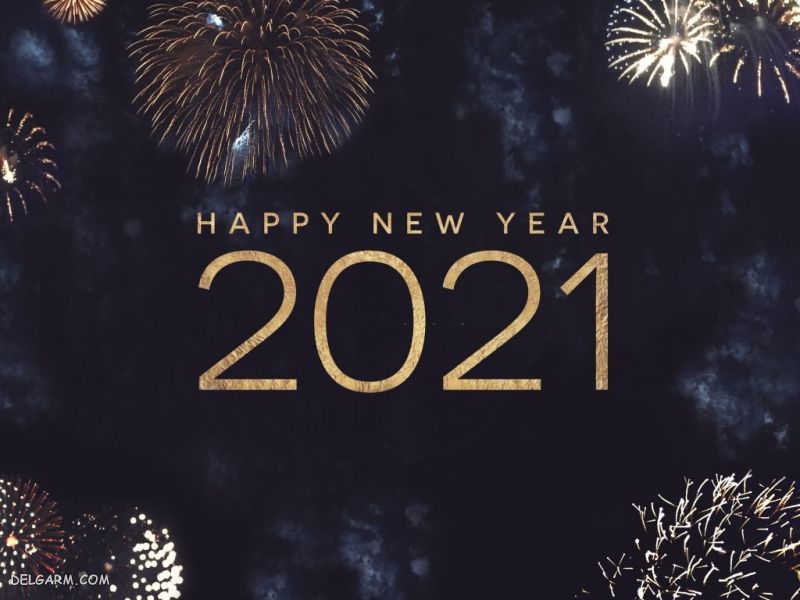 عکس تبریک سال نو میلادی ۲۰۲۱ برای پروفایل و استوری