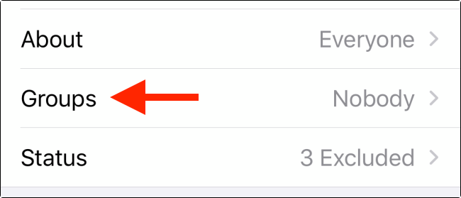 نحوه جلوگیری از اضافه شدن در گروه واتساپ