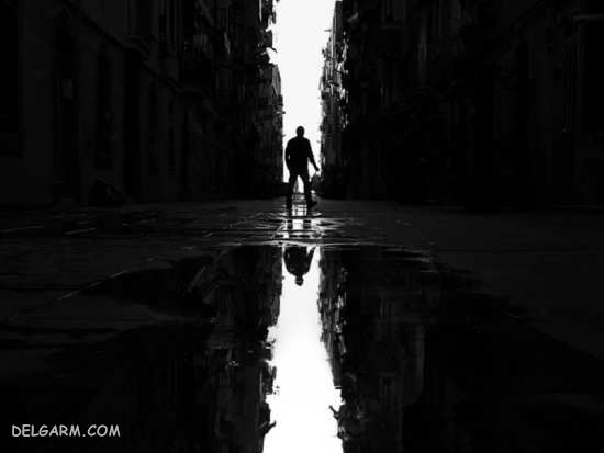 عکس سیاه ساده