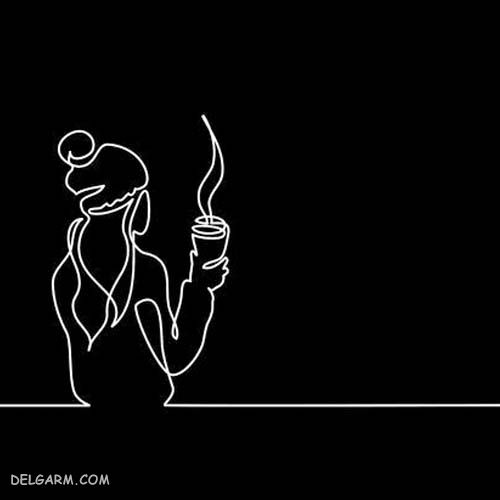 عکس سیاه ساده