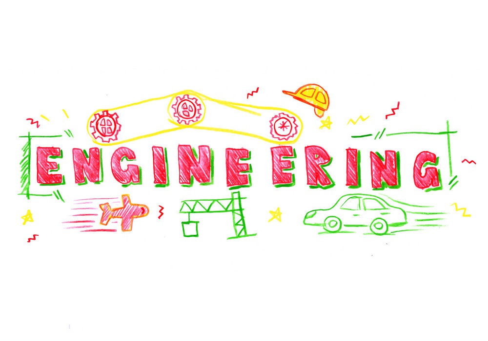 نقاشی روز مهندس / نقاشی مهندس / نقاشی برای تبریک روز مهندس