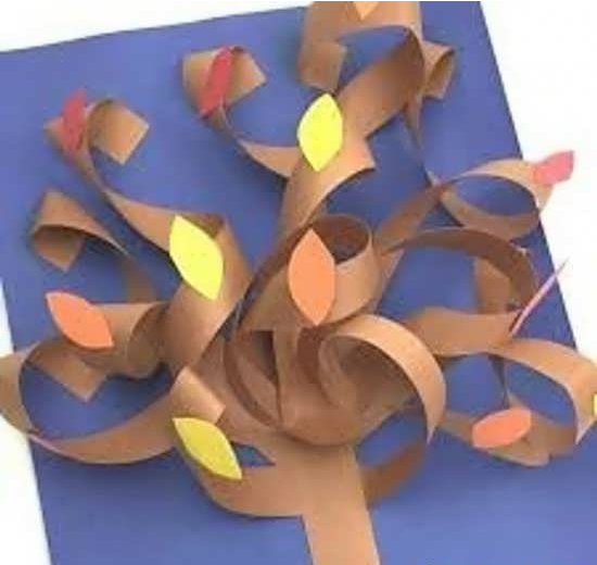 کاردستی بمناسبت روز درختکاری 