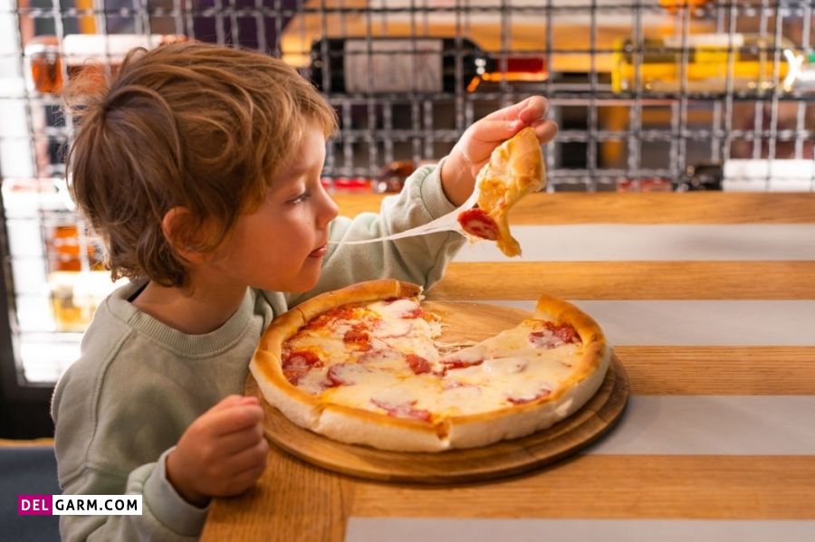پنیر پیتزا برای کودکان