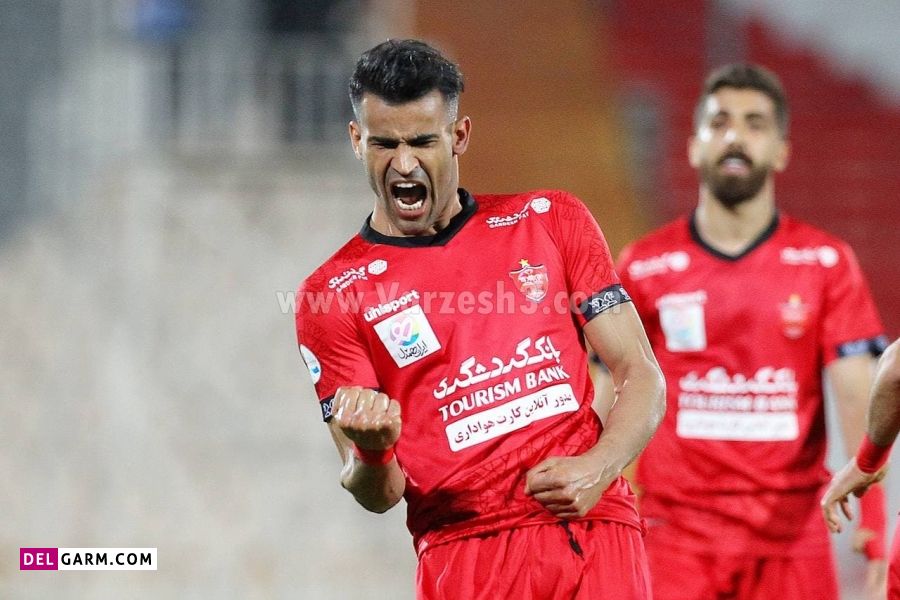 خوشحالی پس از گل دربی عیسی آل کثیر
