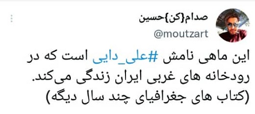 ماهی علی دایی