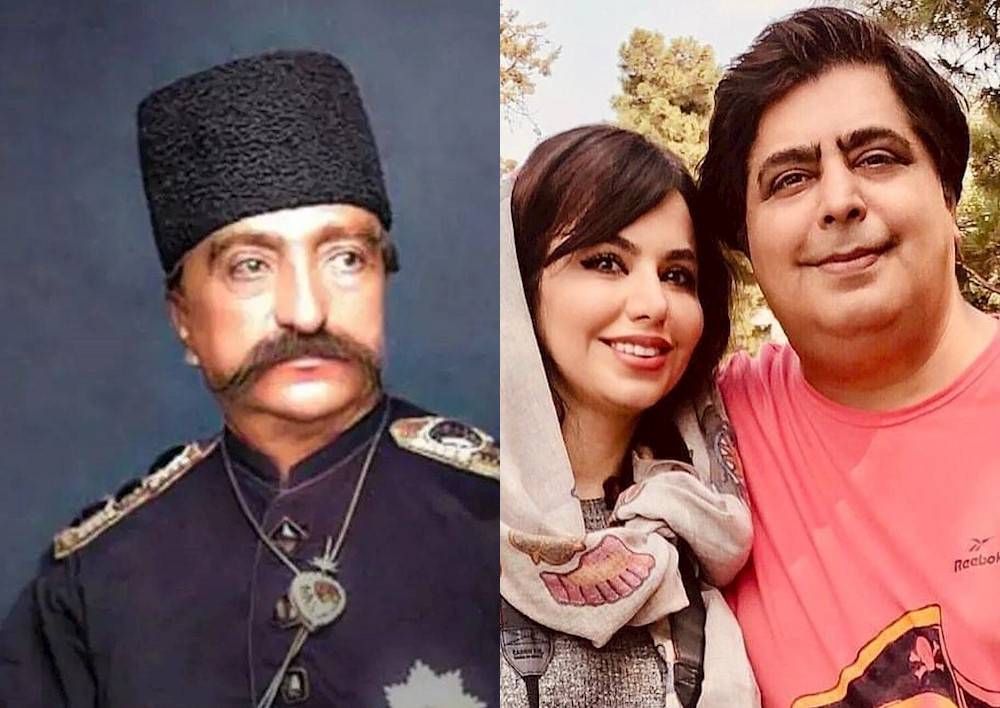 نسبت رضا شفیعی جم با ناصرالدین شاه چیست ؟