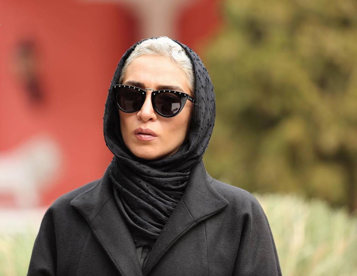 سلفی جالب گوهری در پشت صحنه خاتون!