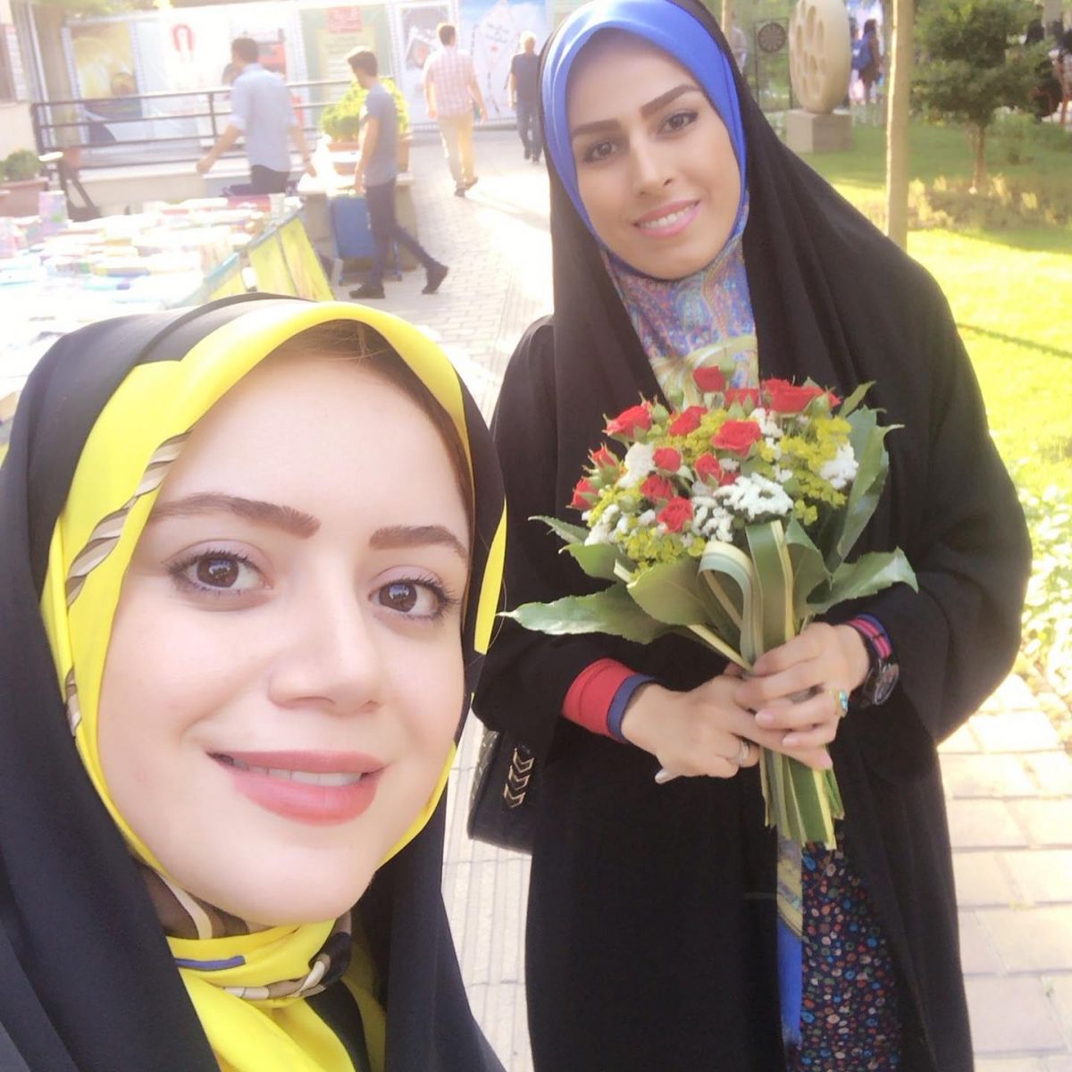 لطیفه گودرزی و نرگس سادات پناهی