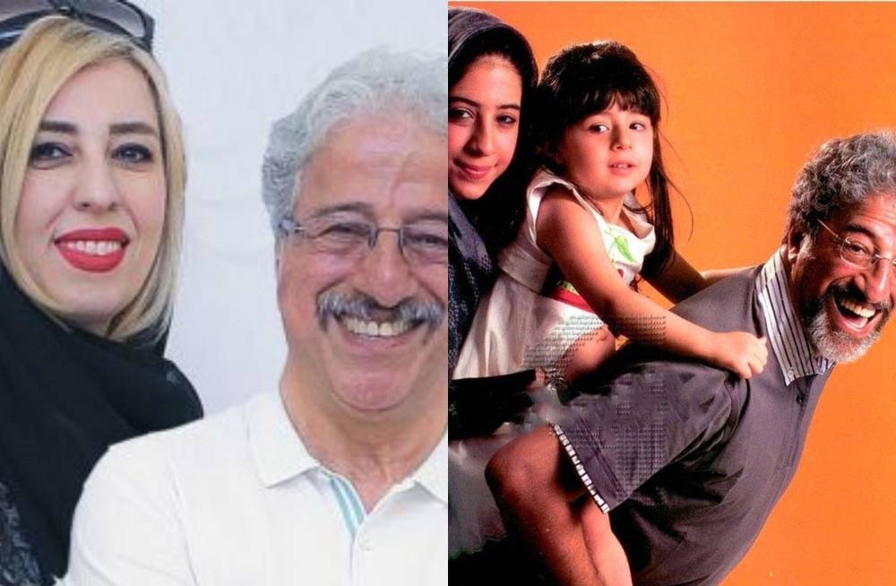 عاشقانه علیرضا خمسه برای همسرش مروارید !