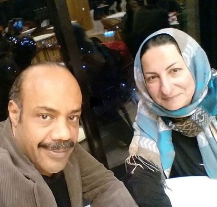بازیگر یوسف پیامبر در کنار همسر بازیگرش آذر !
