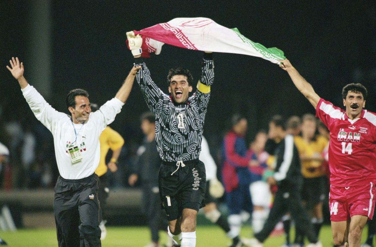 تصاویری دیدنی از جام جهانی ۹۸ بازی ایران آمریکا