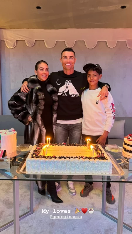 جشن تولد رونالدو