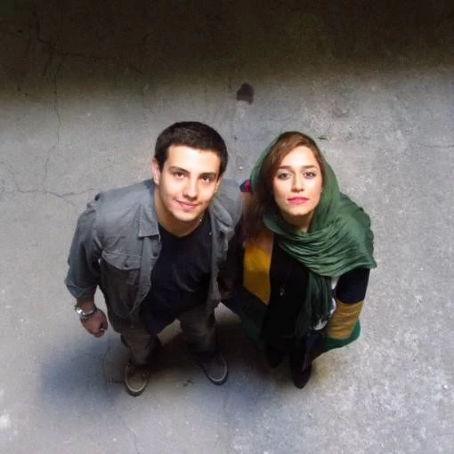 امیر کاظمی و همسرش