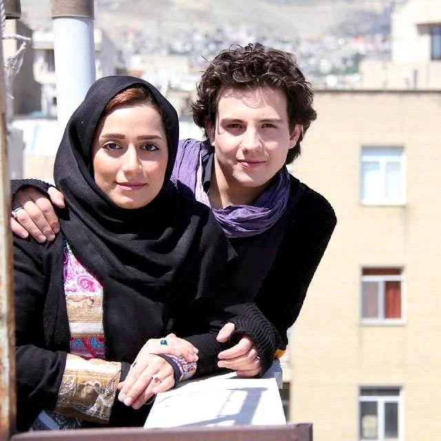 امیر کاظمی و همسرش