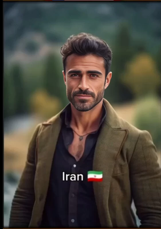جذابترین مردان هر کشور از دید هوش مصنوعی/ ببینید مرد ایرانی چقدر جذابه؟