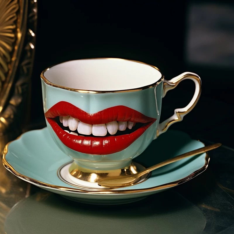 تصاویری از طراحی عجیب و چندش‌آور فنجان‌‌ قهوه