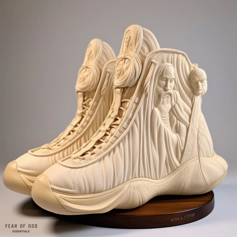 کفش ورزشی خرابه های تاریخی