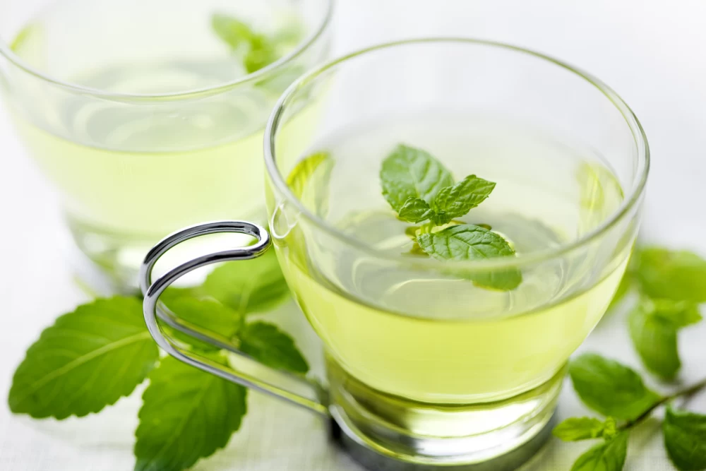 نوشیدن چای سبز