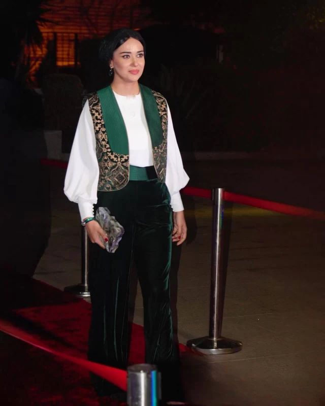 لباس خاص پریناز ایزدیار در فستیوال فیلم مراکش