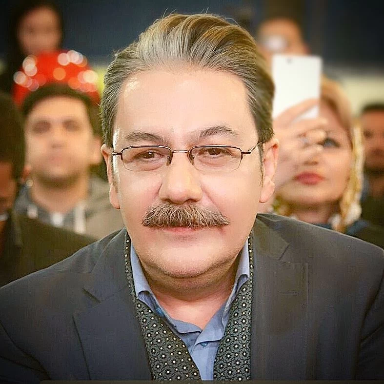 تصویر رضا حسین زاده و همسرش دکتر بهرامی