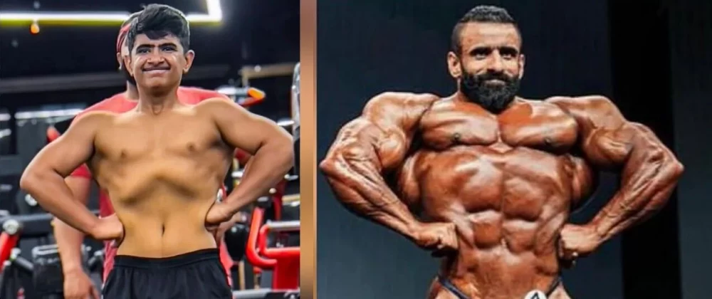 عکس وایرال شده از فیگور جالب پسر هادی چوپان