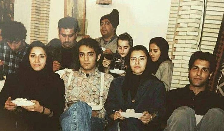 نعیمه نظامدوست و مهران مدیری ۲۹ سال پیش در ساعت خوش
