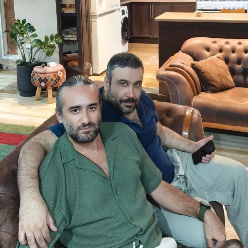 چهره جدید محسن چاوشی در شب تولد ۴۵ سالگی اش