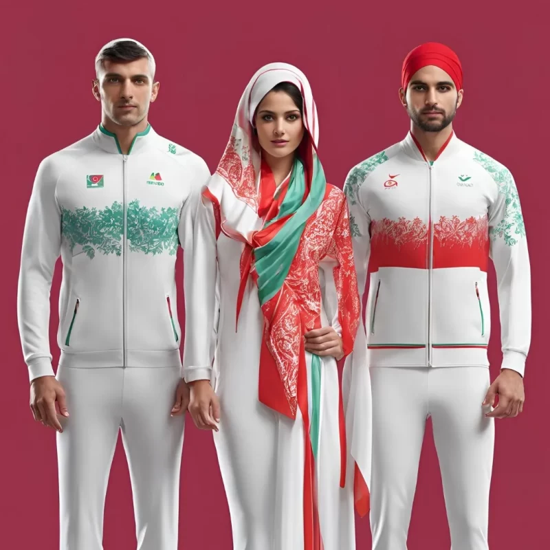 اگر هوش مصنوعی لباس تیم المپیک ایران را طراحی می کرد (+12 عکس )