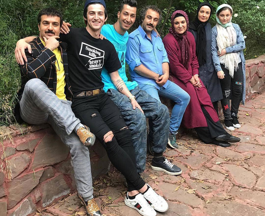 گریم احمد مهرانفر در پایتخت