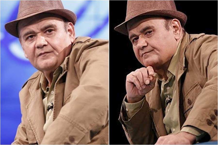 گریم دیدنی اکبر عبدی در فیلم جنس لطیف