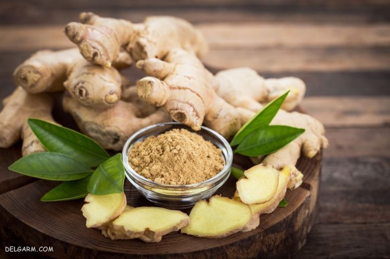 زنجبیل و چاقی صورت 