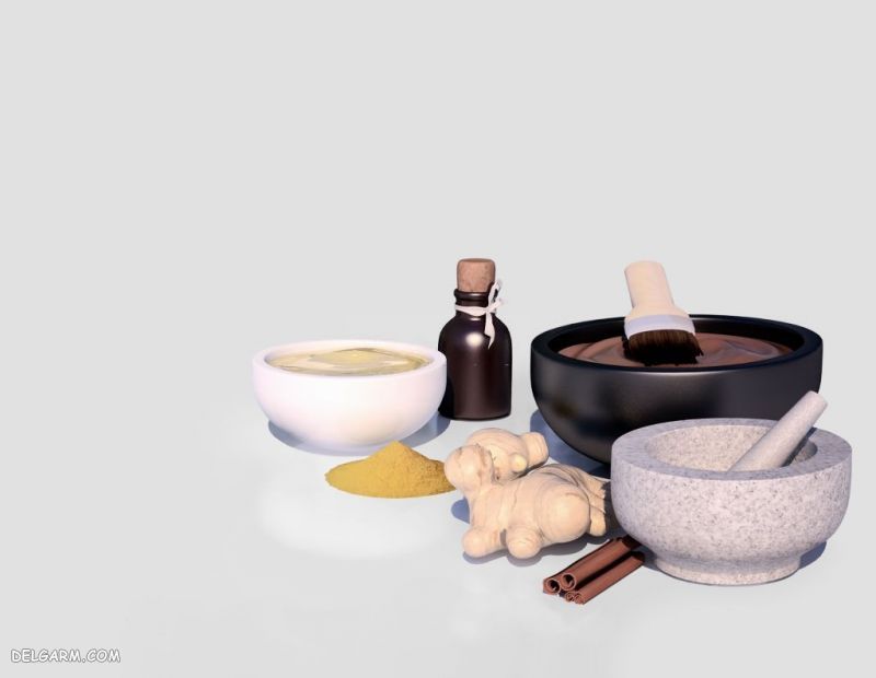 ماسک صورت زنجبیل