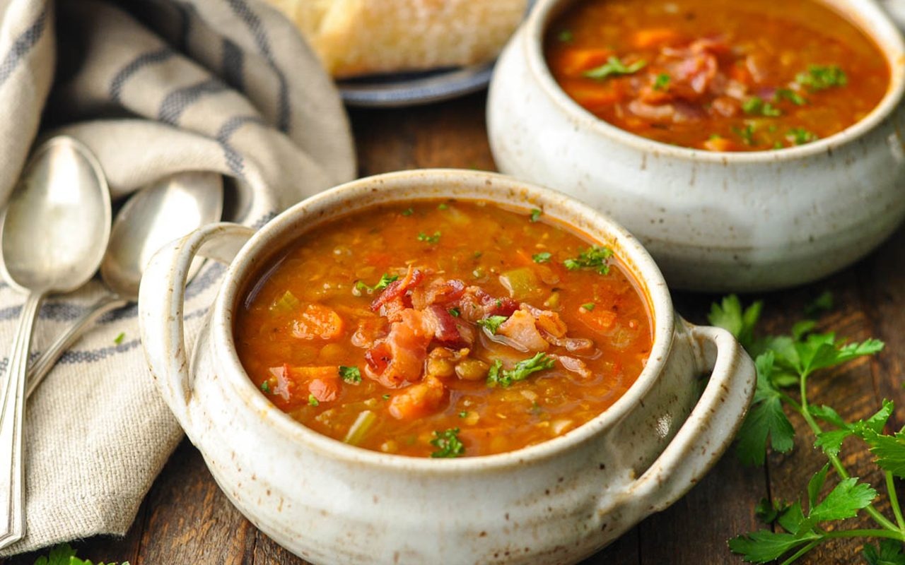 طرز تهیه سوپ عدس خوش طعم و مقوی