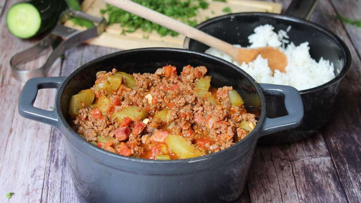 خورش خیار، خوشمزه و سنتی با برنج کته