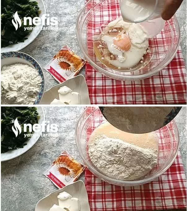 طرز تهیه بورگ اسفناج