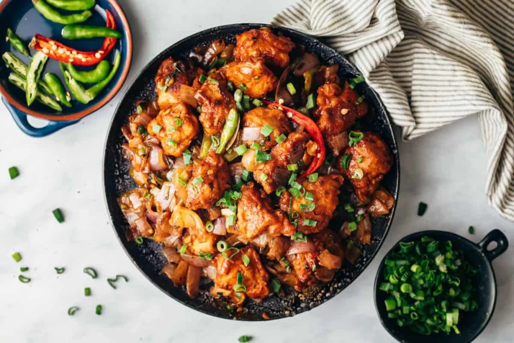 طرز تهیه چیلی مرغ