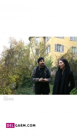 مهرداد ذوالنور در کنار همسر سابقش سمیرا مخملباف