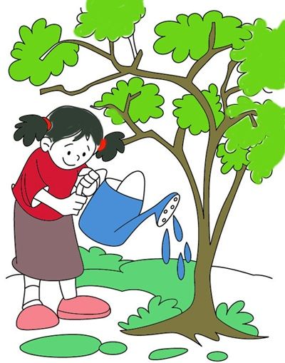 شعر کودکانه درباره درخت و درختکاری 