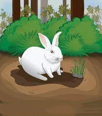 داستان کودکانه کوتاه خرگوش سفید و خال خالی