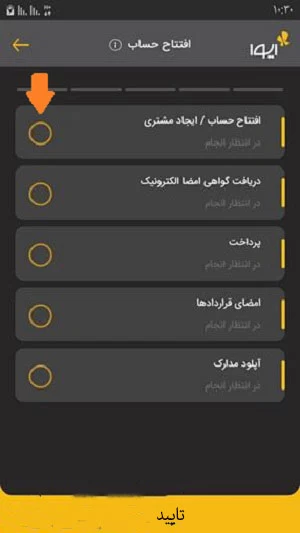 افتتاح حساب بانک ملی در ایوا