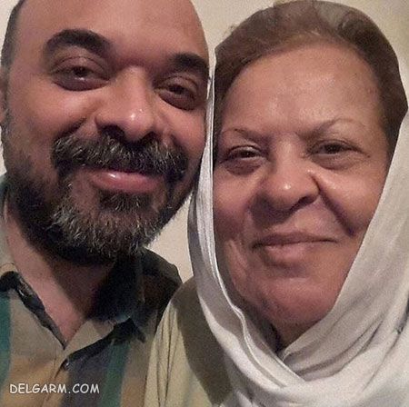آرش نوذری و مادرش