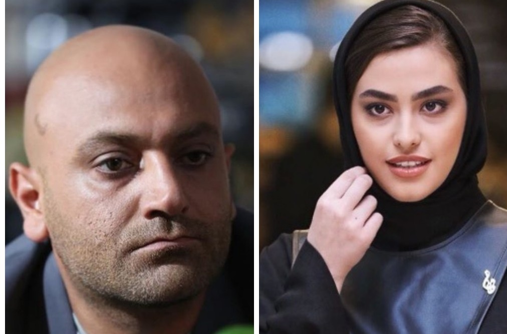 عکس عاشقانه ریحانه پارسا و مهدی کوشکی در تحویل سال ۹۹