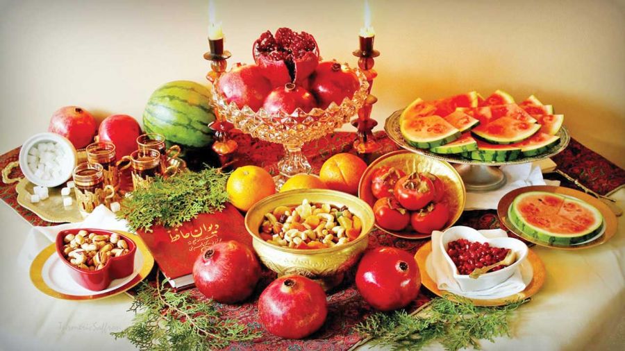 آجیل و میوه شب یلدا ۹۸ کیلویی چند است ؟