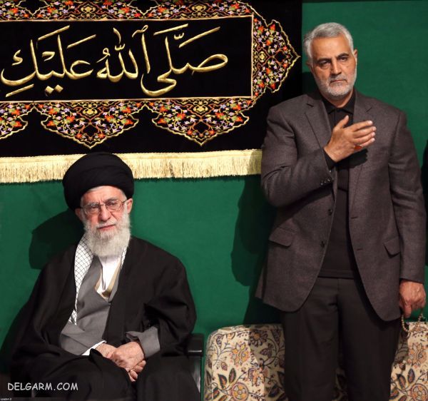 تصاویر سردار سلیمانی در بیت رهبری