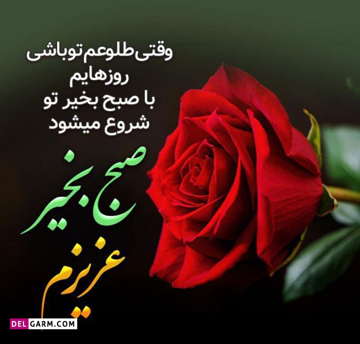 عکس صبح بخیر شاد