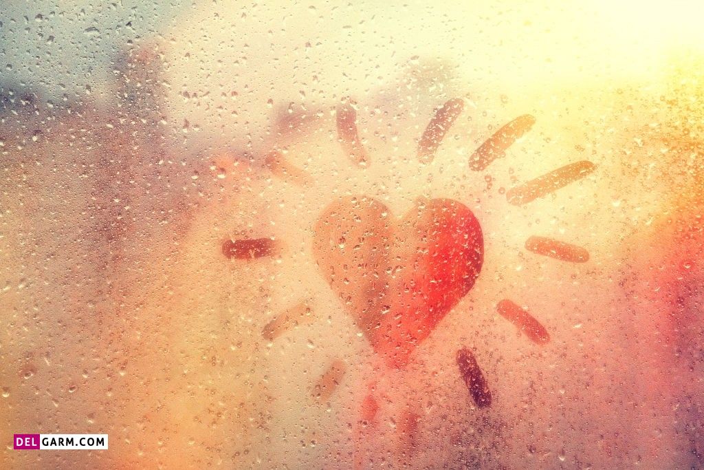 عکس باران واقعی